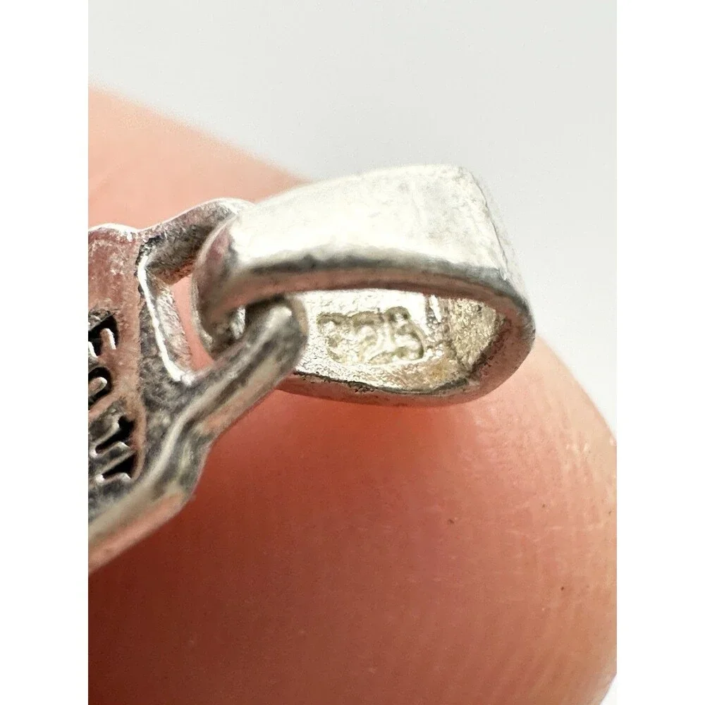 925 Sterling Silver Cross Pendant Faith Can Move Mountains